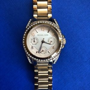 Michael Kors rose gold watch - LIKE NEW